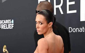 Bianca Censori slips into sheer bodysuit with Kanye West at Grammys 2025 afterparty –